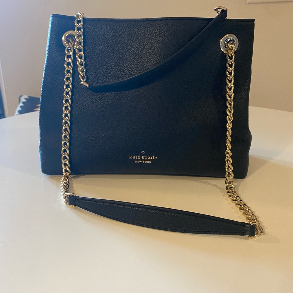 Kate Spade Halle Chain Leather Shoulder Bag